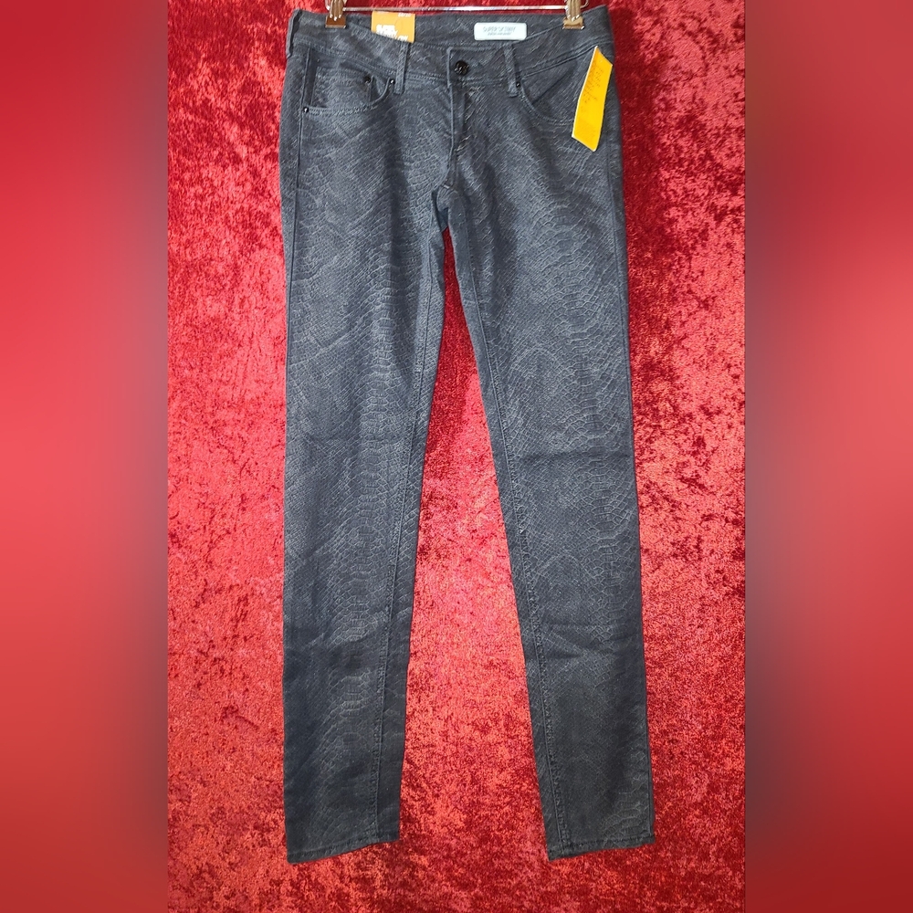 H&M Snake Prints Skinny Jeans